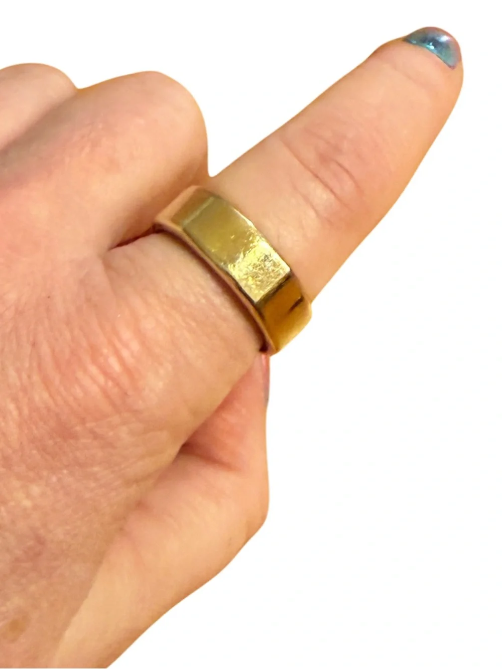 Oura Ring Gen 3 Heritage Gold Size 10 Smart Ring w/Charger Tested Reset